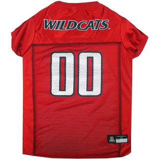 K?ledyrs f?rste NCAA College Arizona Wildcats Mesh Jersey for Dogs & Cats X-Small. Licenseret hundetr?je med dit foretrukne fodbold/basketball co