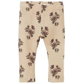 Lil Atelier Leggings Warm Sand Print