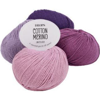 DROPS - Cotton Merino Fv: 29 Søgrøn