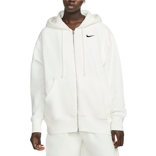 Nike Nike Sail Oversized Mini Phoenix Fleece Swoosh Full Zip Hoodie