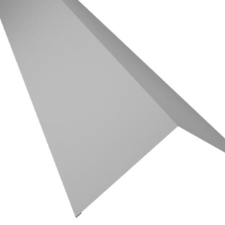 Tagrygning Trapez/Sinus. 190-190x2000 mm. - Svenskrød , 20 års garanti (0,50) , 15-25°