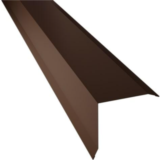 Pulttags Rygning. 10-25-25-120-10x2000 mm. - Sort , 40 års garanti (0,50)