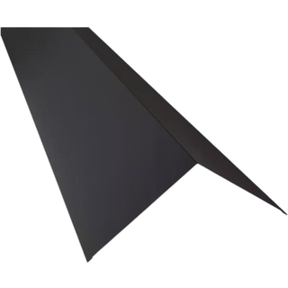Tagrygning Trapez/Sinus. 190-190x2000 mm. - Brun , 20 års garanti (0,50) , 35-45°