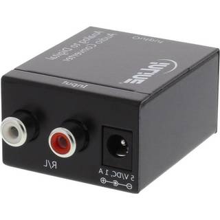 Analog stereo til digital lyd konverter (RCA -> Toslink/Koax) | PRIS-MATCH