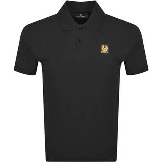Belstaff Logo Polo T Shirt Black