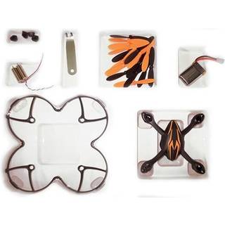 Value pack for H107 Matt Black w. orange strips