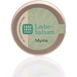 Sæbeværkstedets Læbebalsam Mynte - 14 gr