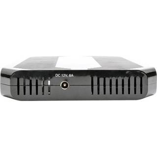 Tripp Lite 10-Port USB Charging Station with Adjustable Storage 12V 8A (96W) USB Charger Output Schuko Power Cord power adapter - 10 x 4 pin USB Type A - 96 Watt