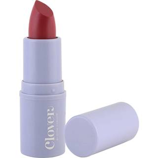 Clover Comfy Matte Lipstick | Ikke t?rring af l?bestift fugtighed og let h?j pigmenteret l?bestift | Grusomhedsfri og vegansk lip makeup | Skygge