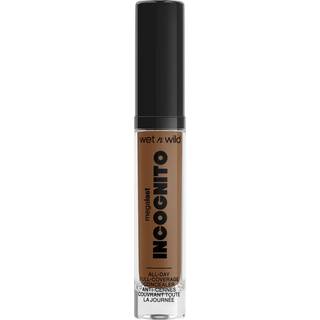 Wet N Wild Mega Sidste inkognito hele dagen fuld d?kning flydende matte concealer Deep Sand (1114055)