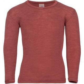 Engel Kinder Unterhemd L/S Merino undertøj Børn størrelse 128 farve rød