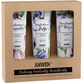 Anwen Proteins . Emollients . Humectants Nærende balsam Økonomipakke 3 x 100 ml Medium porosity - 3x100 ml