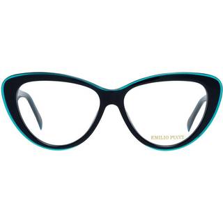 Emilio Pucci EP5096 089 55 Briller Kvinder Blue - Black - 55mm