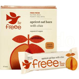 Freee Apricot & Chiafrø Flapjacks 4-pak (140 g)