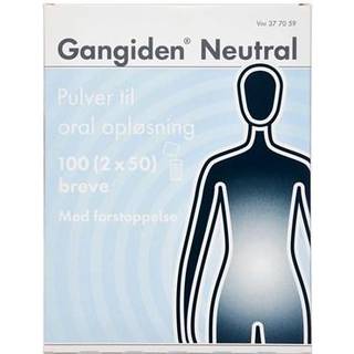 Gangiden Neutral 100 stk Pulver til oral opløsning + FRI FRAGT