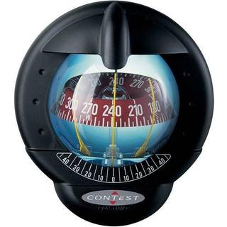 Bådkompas Plastimo Contest 101, Ø100 mm, skotmonteret, sort
