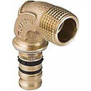 GEBERIT Mepla overgangsvinkel 32 mm - 1'' nippel rødgods