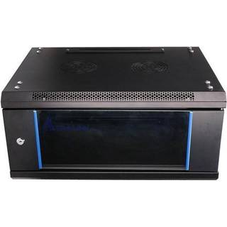 Extralink Rackmount cabinet 4U 600x600 Black wall mounted