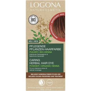 Logona Hårpleje Hair Colour Plejende plante-hårfarve Mahogany Red 100 g (1.020,00 kr / 1 kg) - 100 g
