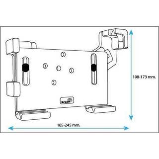 Brodit Passiv holder med kugleled 511615