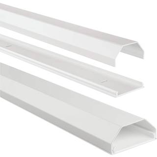 Hama Kabelkanal, Aluminium, Firkantet, 110/5/2,6 cm, Hvid