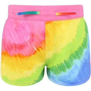 Stella McCartney Kids Printed cotton shorts - multicoloured - Y 3