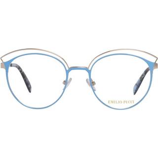 Emilio Pucci EP5076 086 49 Briller Kvinder Blue - Blue - 49mm