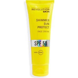 Revolution Skincare Sun Protect Shimmer Lysnende og beskyttende creme SPF 50 50 ml - 50 ml