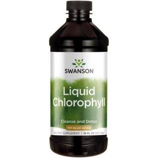 SWANSON Klorofyl i væske 100 mg 473 ml