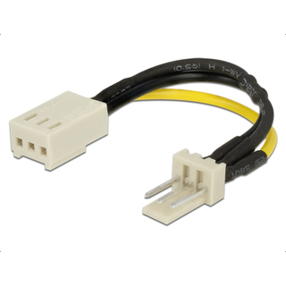 3 pin Molex forlængerkabel - 8 cm