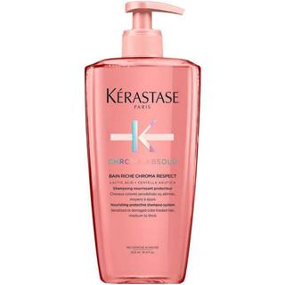 Kérastase Chroma Absolu Bain Riche Chroma Respect Nærende shampoo Til farvet hår 500 ml - 500 ml