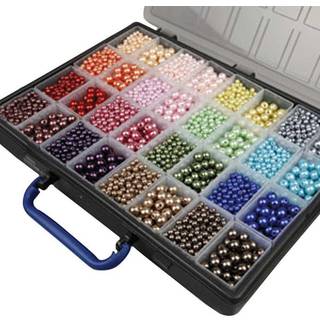 Luksus Voksperler 1,5-2 mm - 32x20g, 16 Farver
