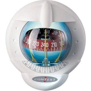 Bådkompas Plastimo Contest 101, Ø100 mm, skotmonteret, hvid