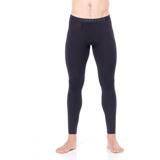 Icebreaker 200 Oasis Leggings with Fly Lange underbukser Herrer størrelse M farve sort