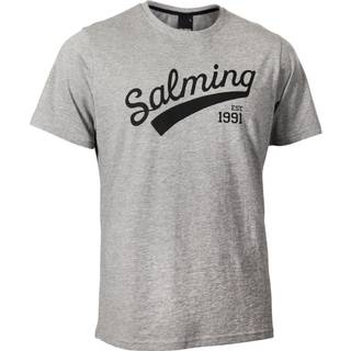 Salming Logo Tee JR T-shirt, Grey 128