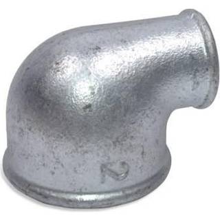 Georg Fischer vinkel 90° galvaniseret reduceret 1.1/2-1.1/4'' muffe-muffe