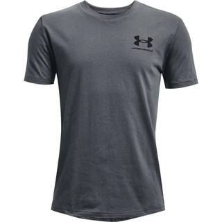 T-shirt Under Armour UA Sportstyle Left Chest 1363280-012 Størrelse YLG