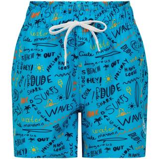Color Kids Badeshorts, Dark Ivy, 116