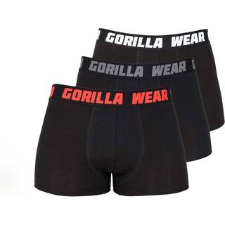 Gorilla Wear Boxershorts 3-pack, Black
