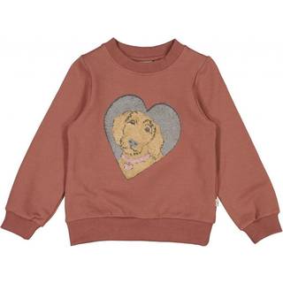 Wheat Sweatshirt Terry Dog Vintage Rose