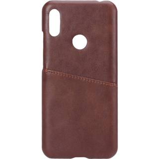 Onsala Mobilcover med Kortrum Huawei Y6 Brun