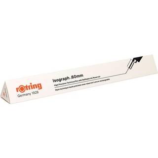 Rotring rOtring Isograph Teknisk Tegning Pen | 0,60 mm | Genopfyldelig fineliner pen