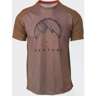 AGU Venture MTB Trøje Kortærmet Sort/Orange - Størrelse XX-Large