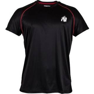Performance Tee, black/red, medium