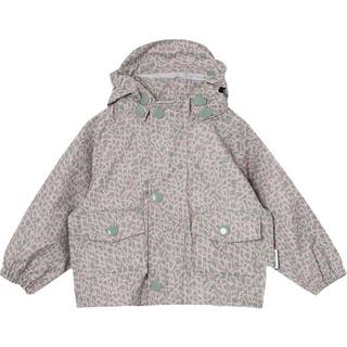 MINI A TURE Julien Regnjakke, Print Vapor Gray, 98