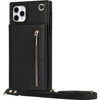 Zipper halskæde etui Apple iPhone 11 Pro - Sort