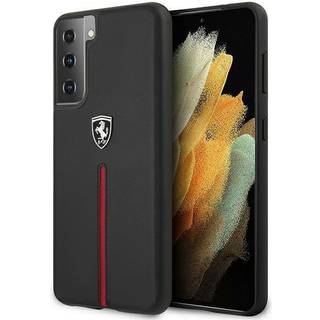 Ferrari Off Track Samsung Galaxy S21 5G Hybrid Cover - Sort