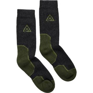 Aclima WarmWool Socks Olive Night/Dill/Marengo, Olive Night / Dill / Marengo, 32-35