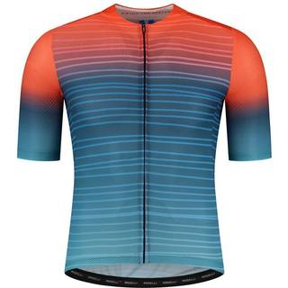 Rogelli Surf Cykeltrøje - Blå/Orange - Størrelse X-Large