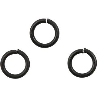Sort O-ring 7 mm, 1 mm tykkelse, 50 stk.